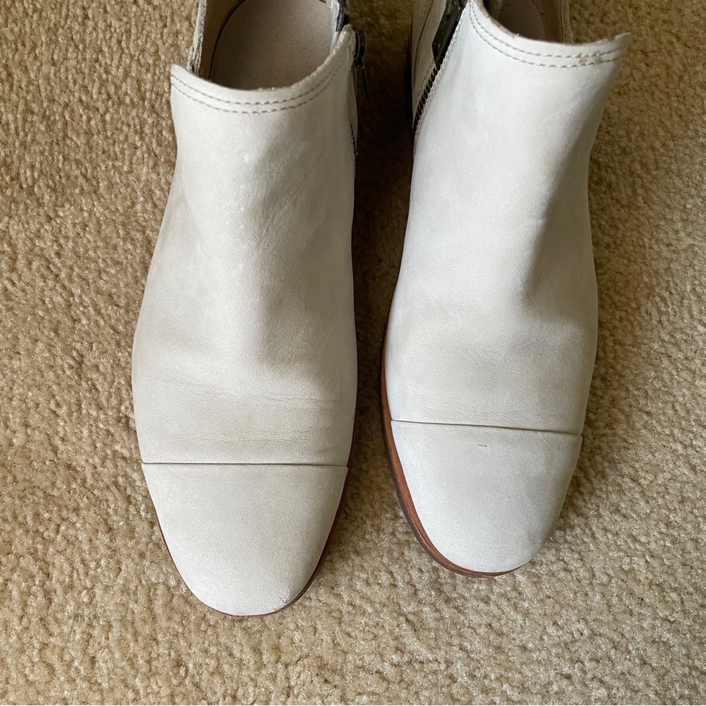 TIMBERLAND Somers Falls Shortie Ankle Boot Sz 7.5 Pure Cashmere Nubuck Suede - Picture 3 of 10